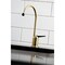 Kingston Brass K6197 Americana Single-Handle Water Filtration Faucet, Brushed Brass K6197 - alternate 3